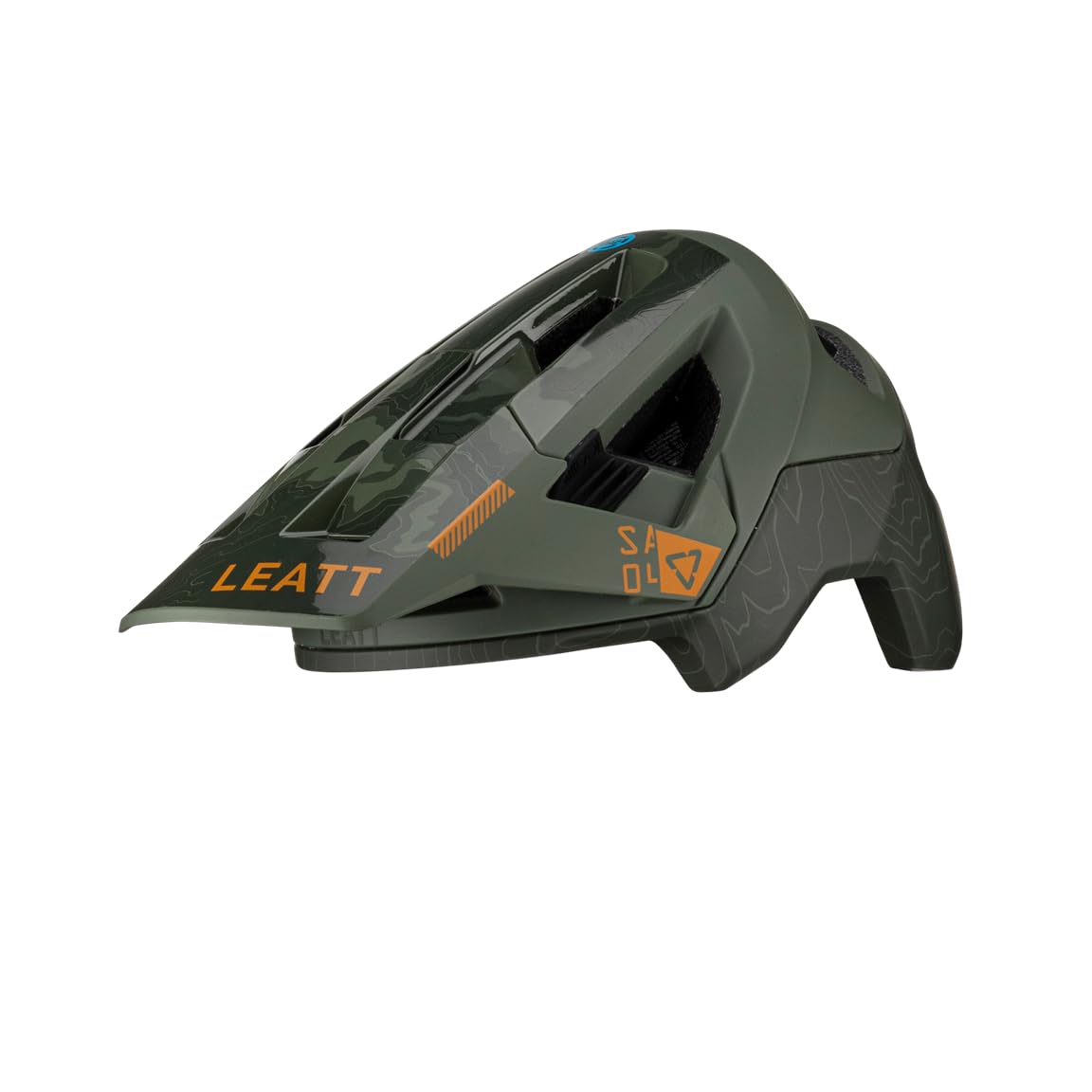 Leatt MTB Allmtn 4.0 V23 Casco, Unisex, Verde Pino, Small