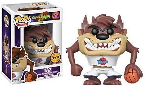 Funko Pop! Movies: Space Jam - Taz CHASE VARIANT Vinyl Figure (Bundled with Pop BOX PROTECTOR CASE)