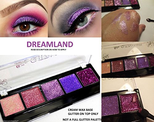 New Cosmetics Eye Shadow Color Makeup Dreamland Glitter Eyeshadow Palette