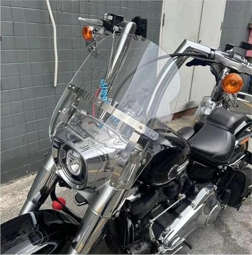 Déflecteurs de pare-brise à dégagement rapide haut de gamme pour Touring et Fatboy FLFBS