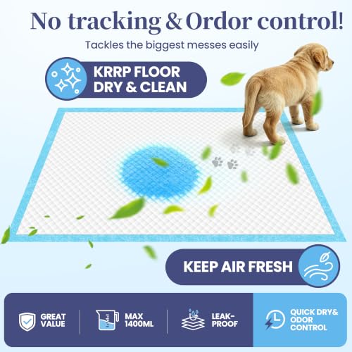 Image of SCLOSE XL Dog Pee Pads 100 Count, 34 inchx28 inch Disposable Puppy Training Pads