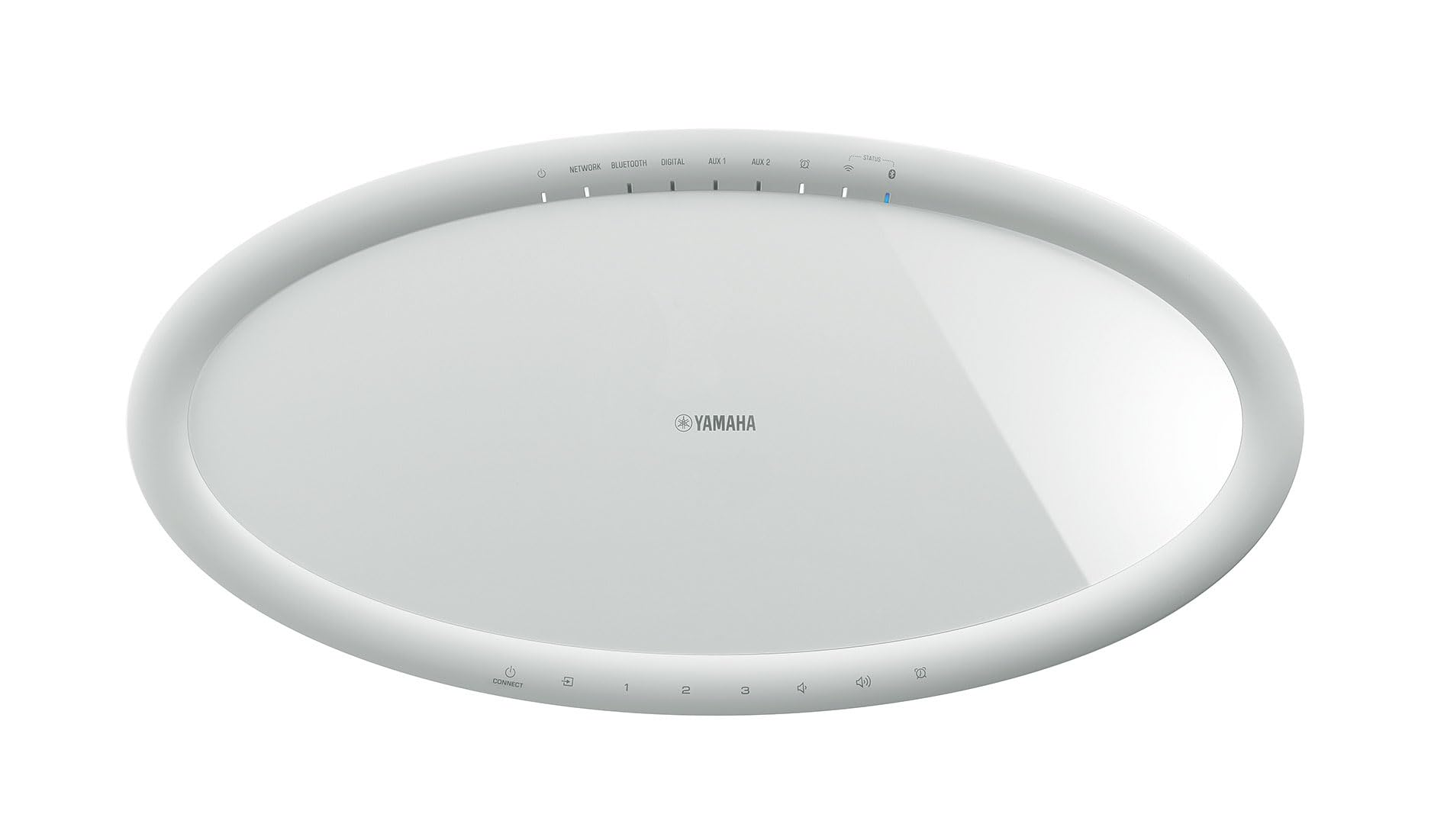 Yamaha MusicCast 50 WX-051 Diffusore wireless – Speaker bluetooth per l'ascolto di musica in streaming – Multiroom WiFi, Bluetooth, Airplay, Design moderno, Bianco