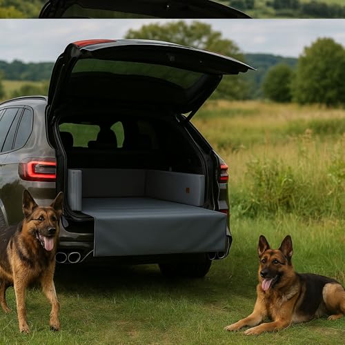 Golden Dog Kofferraum Matte Hundebett Schutzmatte Hunde Autositz Autoschondecke Kunst Leder