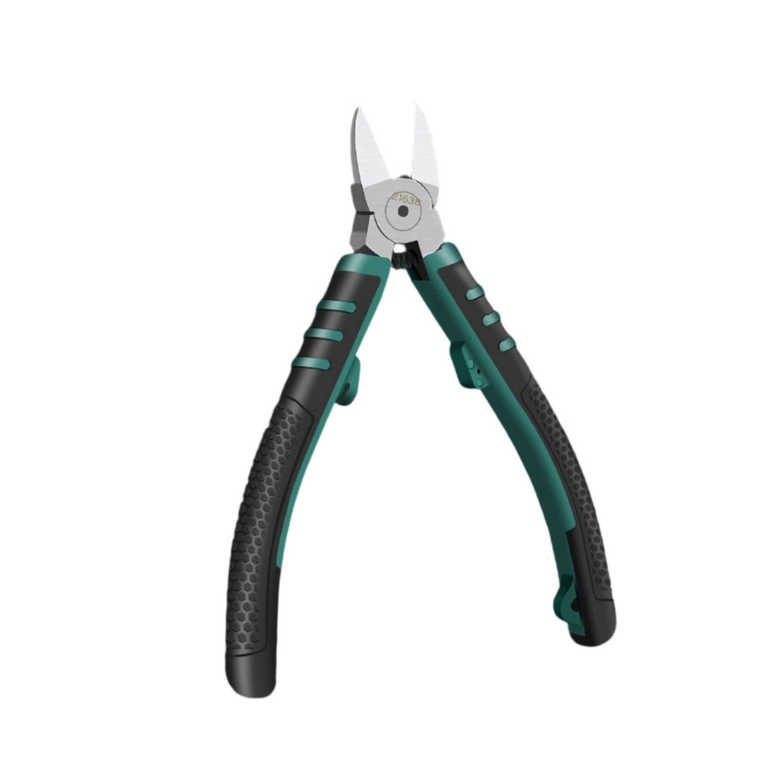 Nvoqilin Thick 5 Inch Electrician Grade Diagonal Pliers With Ergonomic Nonslip Grip Engineered For Cutting Steel Wire And Cables Industrial Heavy Duty Cable Cutting Pliers