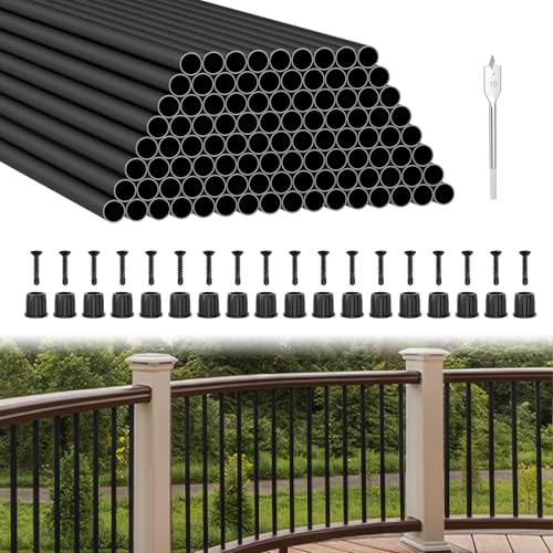 Balaustres de cubierta de aluminio para terrazas modernas y barandillas exteriores residenciales