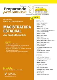 Preparando para Concursos - Questões Discursivas Comentadas - Magistratura Estadual - 8ª Edição (2025)
