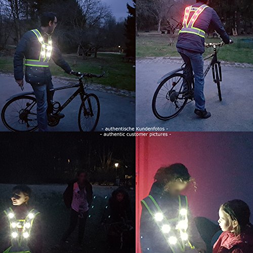 PROTOMAX, gilè di sicurezza a LED, linea: Cavok