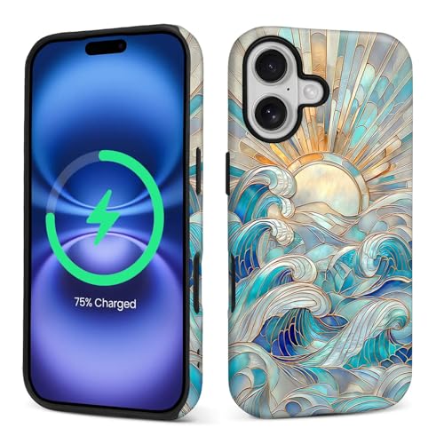 iPhone 17pP[X [MagSafeΉ] }bg\tgVR + n[h PC h~ ϏՌ ی 2-in-1 P[X fB[X Y - XehOX z̔g