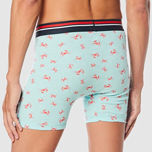 Image of Amazon Essentials Men's Breathable Cotton Boxer Briefs, Tag-Free, Pack of 5