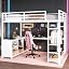 White With L Desk