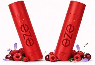 Eze Perfume Lit Deodorant Combo Spray - 2 X 150ml |Energizing &amp; Bold Deodorant For Daily Use | A Masculine Scent Blend | P...