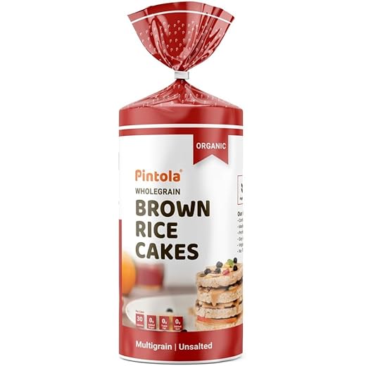 PINTOLA Organic Brown Rice Cake 130g 130 g