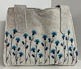 Jemako Filztasche mit Kornblumen Gr. M