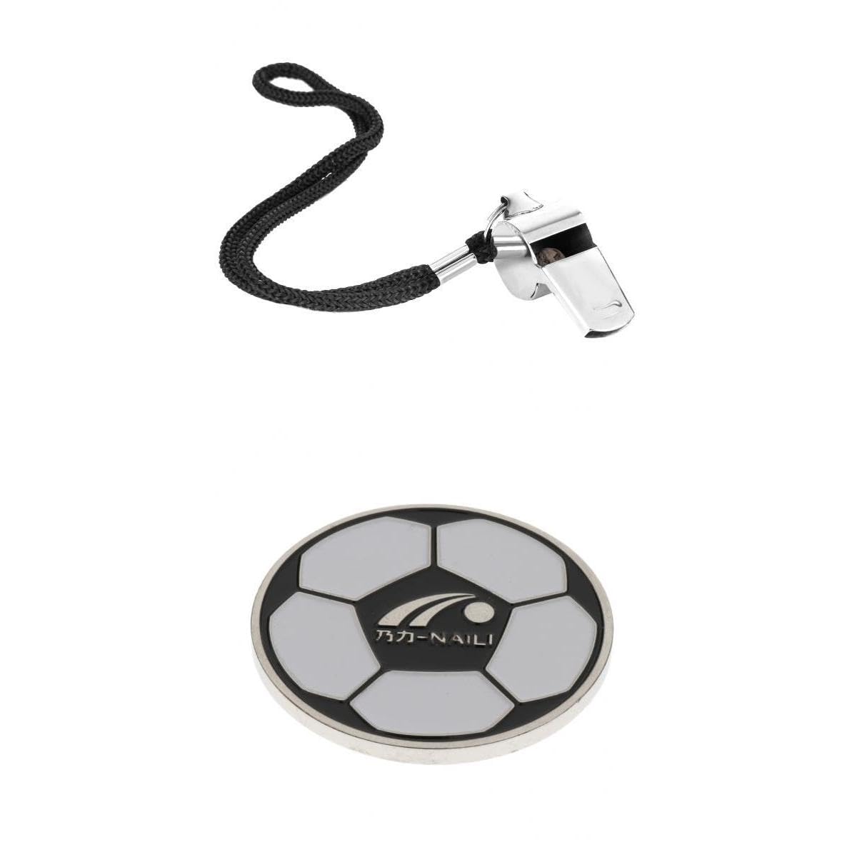 bnf® Football Soccer Referee Flip Coin Judge Toss Coin with Sport Referee Whistle|Sporting Goods | Team Sports | Soccer | Other Soccer-image-13