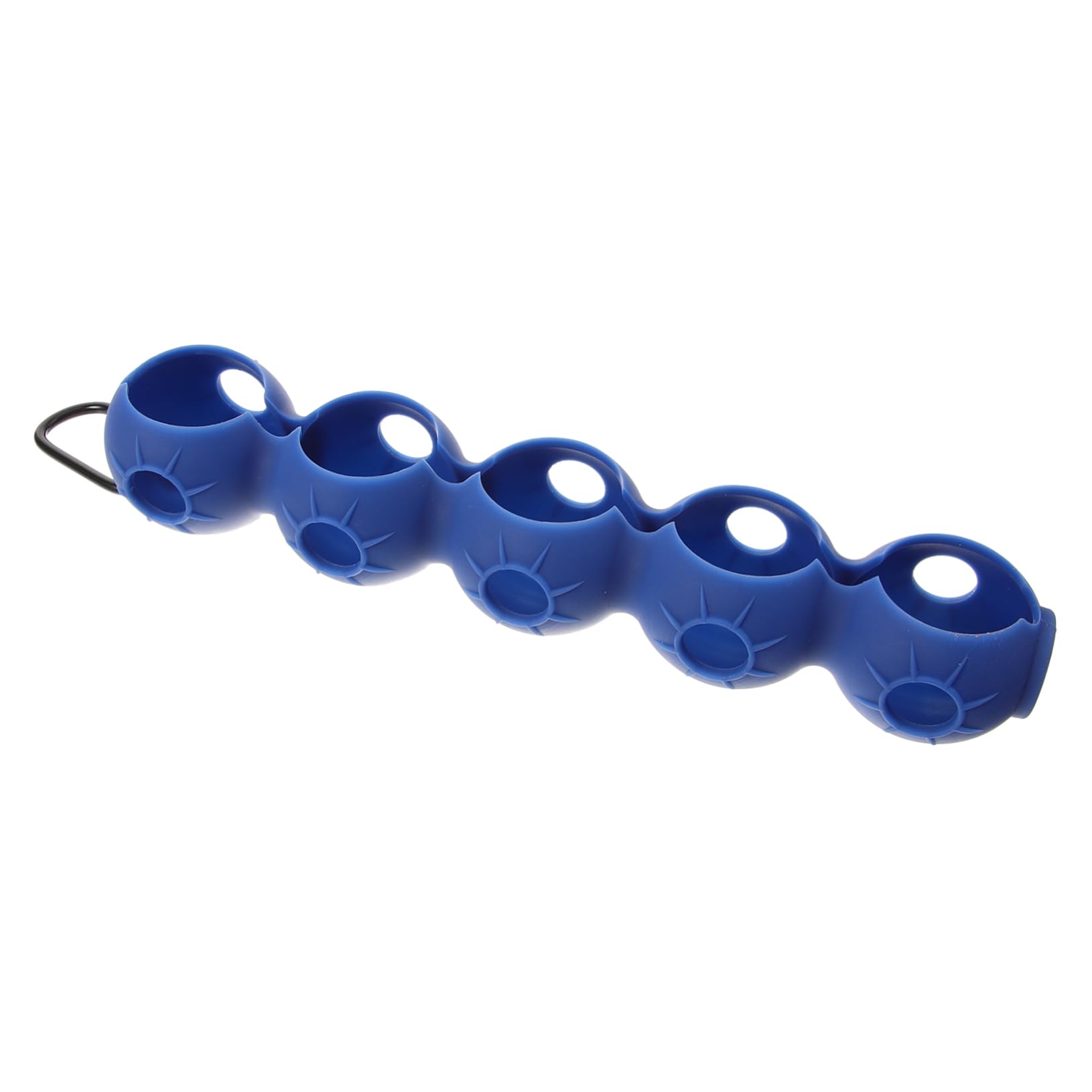 BESPORTBLE Porta 5 Blu Silicone Golf da a o Moschettone Palline e in Professionale Facile Trasportare Comodo da Appendere Protezione a Pantaloni Sacca per