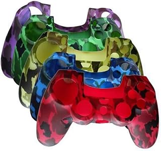 UKCOCO Acessórios Do Controlador Ps4 Estojo Do Controlador Ps4 Acessórios Ps4 Peles Do Controlador Ps4 Lidar Com Shell Camuflagem Apêndice