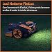 WORX Landroid Vision M600 Robotic Lawnmower WR206E.1 for Gardens up to 600 m² - Intelligent Robotic Lawnmower without Boundary Cable - WiFi & Bluetooth - Active Obstacle Avoidance with AI Technology -