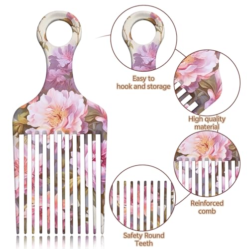 Peine Afro Pick para cabello rizado natural miniatura 3