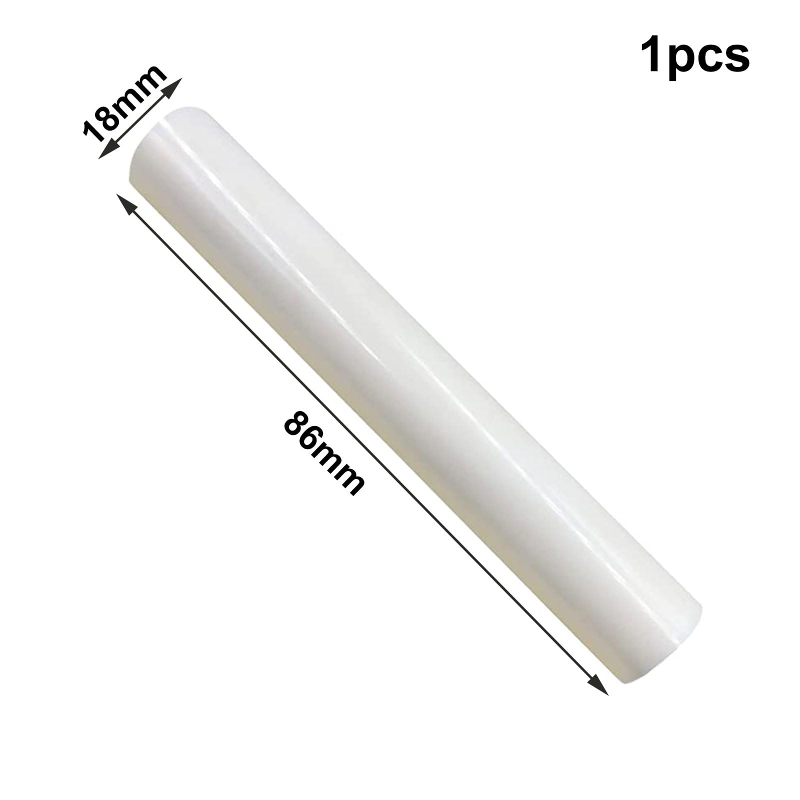 COYOUCO Alumina Ceramic Rod,1Pcs Ceramic Rod,Diameter 5-18Mm,Insulation Rod,for Electronics Manufacturing,Stoves,18x86mm