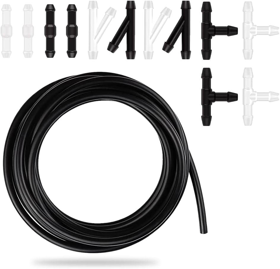 Windshield Washer Hose Repair Kit with 13Ft Automotive Replacement