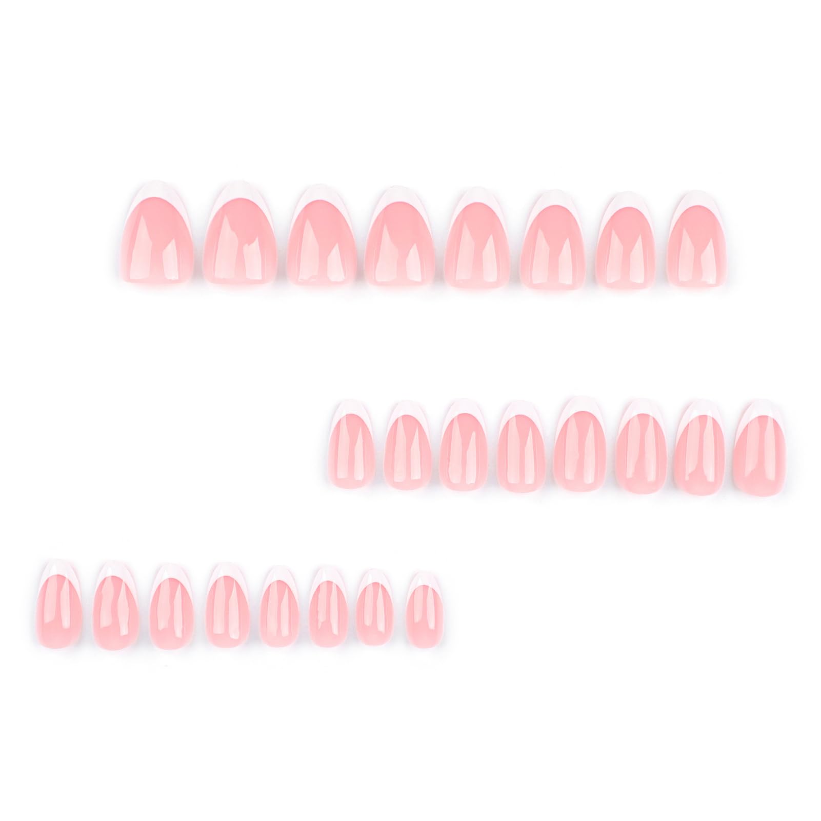 NICENEEDED 24PCS French Tip Press-On Nails - Image 4
