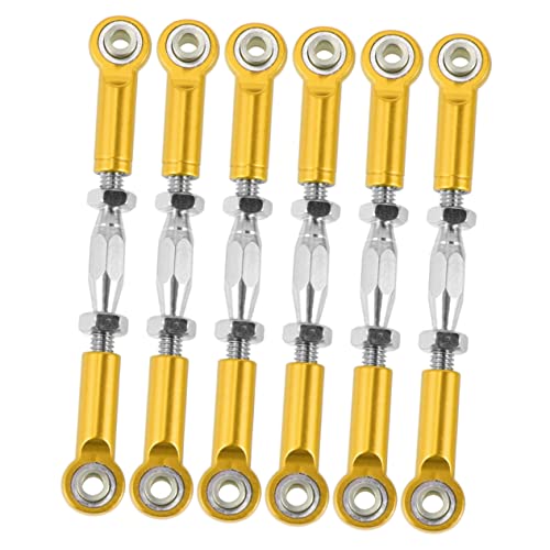 UPKOCH 6 piezas Barra de Tensión Ajustable para Camión Color Amarillo miniatura 1