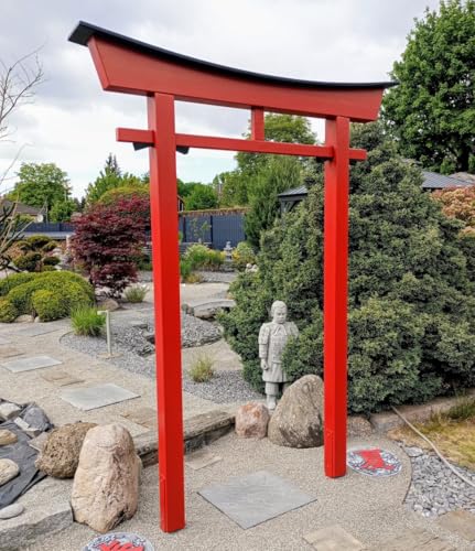 AAF Nommel Torii Puerta Japonesa para Casa y Jardín Arco de Madera Nº 044