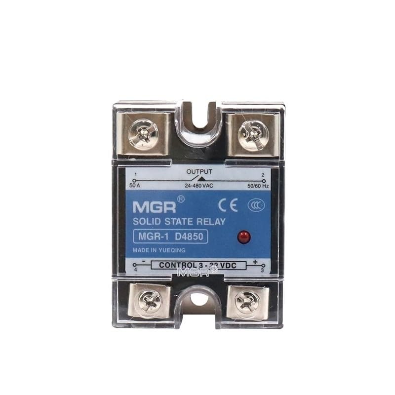 MGR-1 D4850/SSR-50DA jednofazowy przekaźnik stanu 50A DC sterowanie AC IDGTTLDF (MGR-1 D4850)