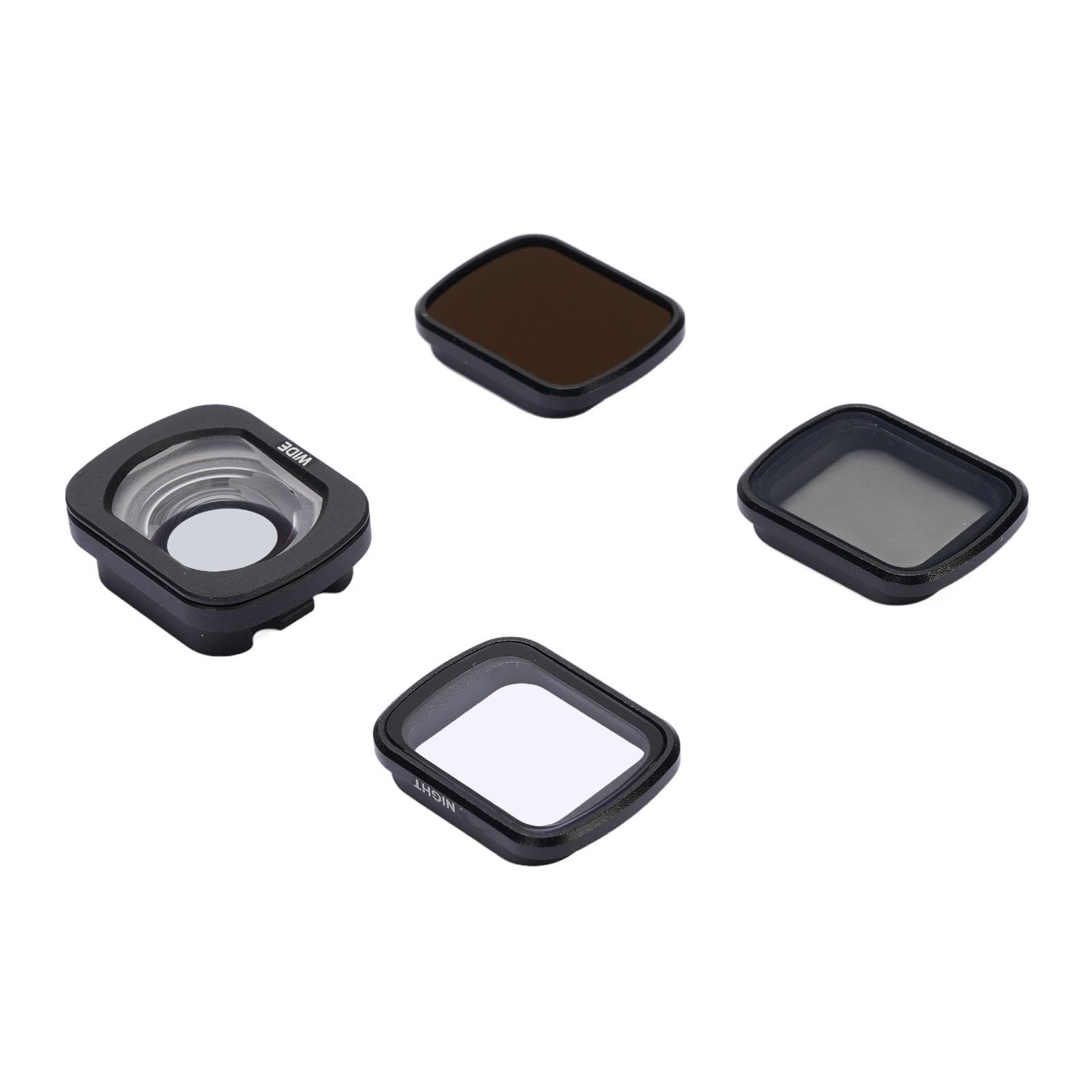 Tbest Zestaw Filtrów ND CPL Szkło Optyczne HD ze Stopu Aluminium ND128 NIGHT Filtry Obiektywu do Drona Flip