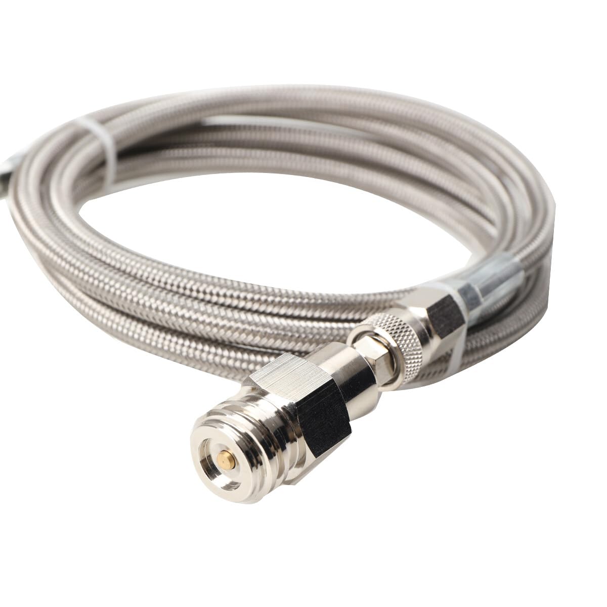 Tuyau haute pression adaptateur de CO2 pour Grohe Blue Home Water Carbonators Transfert CO2 | Pour raccordement à de grandes bouteilles de CO2, bouteille de gaz carbonique | Tuyau de CO2 pour