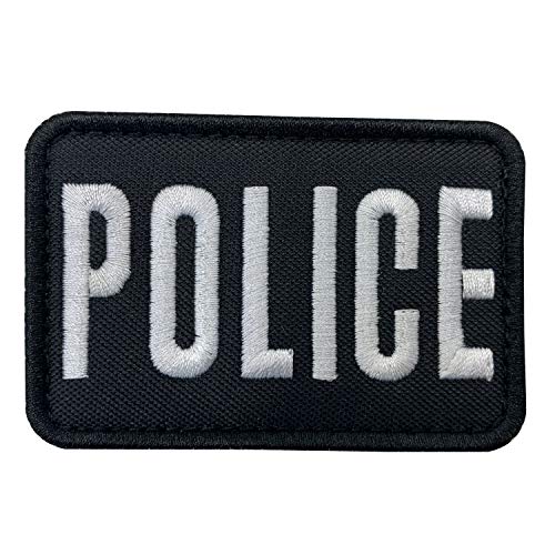 uuKen Embroidery Black and White US Military Police Tactical Hat Cap Morale Patch