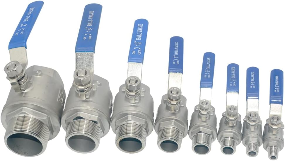 1 Inch Stainless Steel Manual Water Shut Off Ball Valve