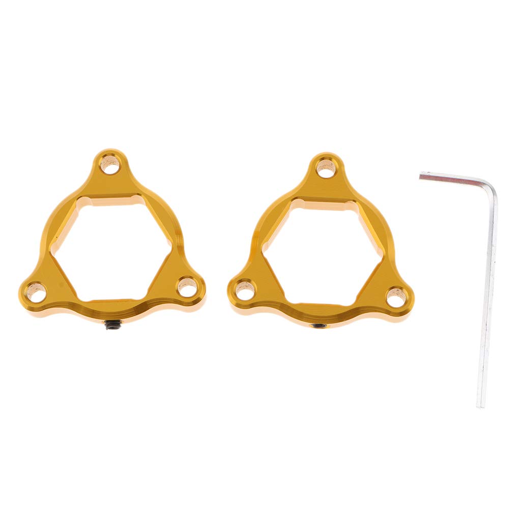 Coppia Di Regolatori Di Precarico Forcella Anodizzata Esagonale Anteriore Per Moto CNC 22mm Per HONDA CBR 929RR CBR1000RR CBR 600RR CBR 954RR - Dorato