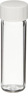Midland Scientific 986492 CS Wheaton Science Products Scintillation Vial with Liner Less Urea Cap, 15" Height, 12" Width, 13" Length, 6 mL (Pack of 1000)