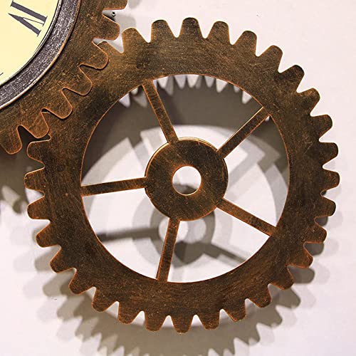 ZZZZS 39 Inch Real Moving Gears Home Decoration Wall Clock Large Retro Industrial Decorative Oversized Vintage Steampunk Cog Roman Numerals Metal Skeleton Rustic Farmhouse Exquisite styl steampunk buy now online ZZZZS 39 Inch Real Moving Gears Home Decoration Wall Clock Large Retro Industrial Decorative Oversized Vintage Steampunk Cog Roman Numerals Metal Skeleton Rustic Farmhouse Exquisite styl steampunk buy now online