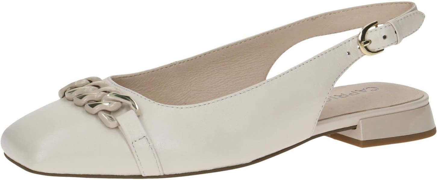 Scarpe Con Cinturino Alla Caviglia Caprice – Tacco 7,5 Cm, Pelle, Larghezza G
