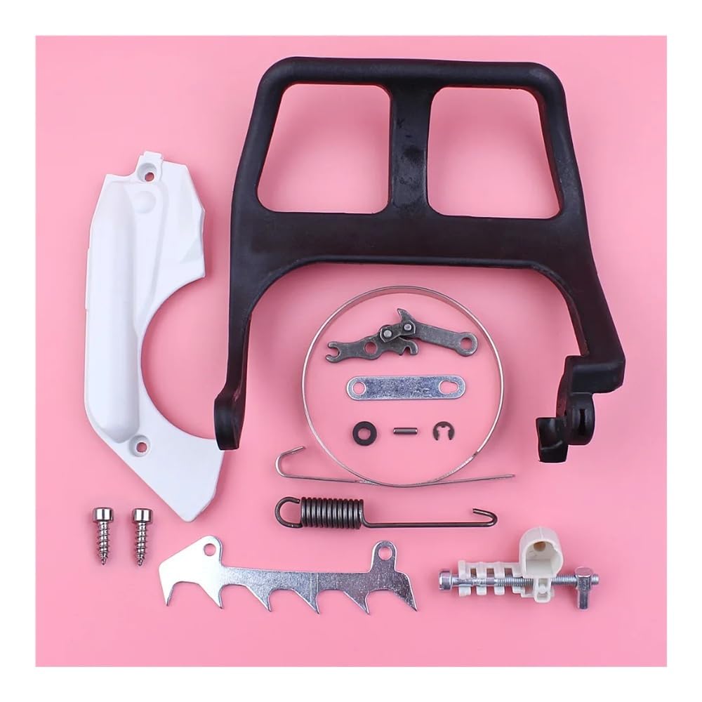 Kit de Tensor y ajustador de Palanca de manija de Cubierta de Freno de Cadena Compatible con MS180, MS170, 018, 017, MS 180 y 170, repuestos de Motosierra