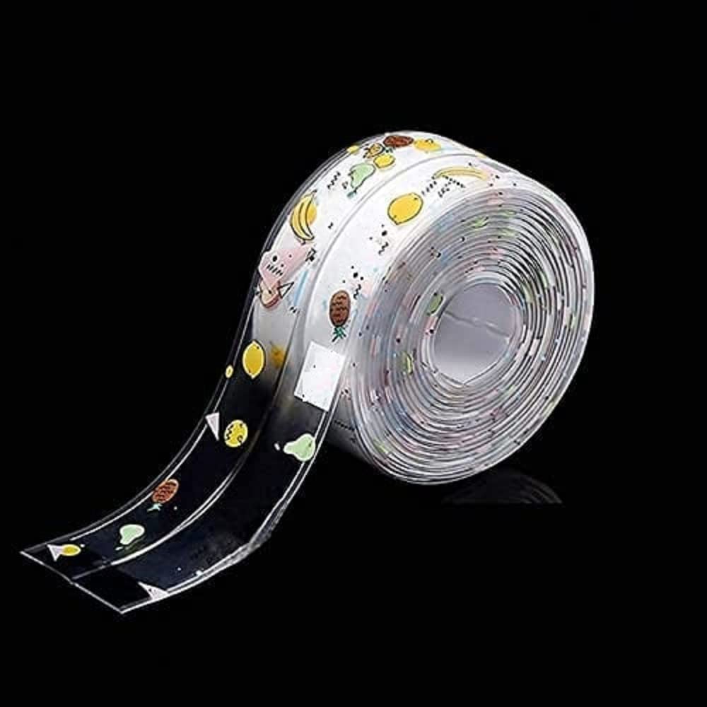ARANKA Transparent Acrylic Waterproof Self-Adhesive Tape for Kitchen Sink Corner Line Sticking Strip (B0BVG3MM5D) Amazon Price History, Amazon Price Tracker