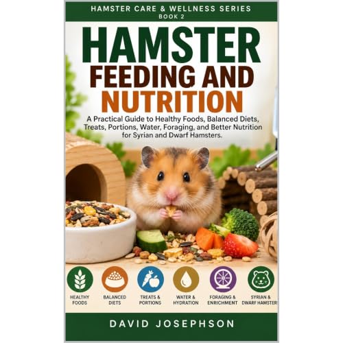 Hamster Feeding and Nutrition: A Practical Guide to Healthy Foods, Balanced Diets, Treats, Portions, Water, Foraging, and Better Nutrition for Syrian and Dwarf Hamsters