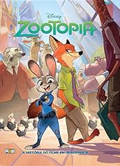 Capa de Zootopia: A História do Filme em Quadrinhos (HQs Disney)