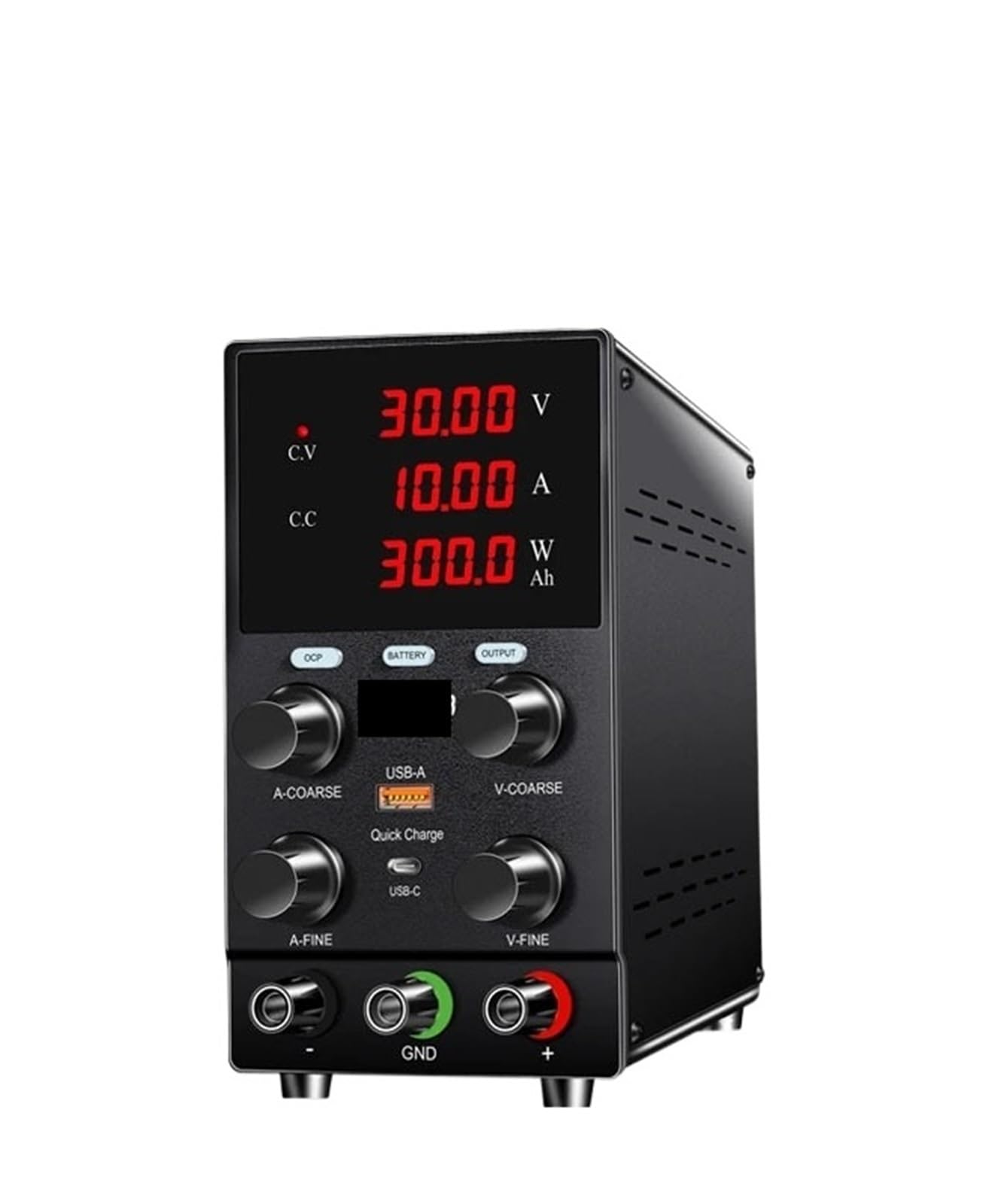 Alimentation Laboratoire, Alimentation de laboratoire CC avec sortie OCP, chargeur de batterie, régulateur de tension ajustable, source d'alimentation de laboratoire(SPS3010S(30V10A))