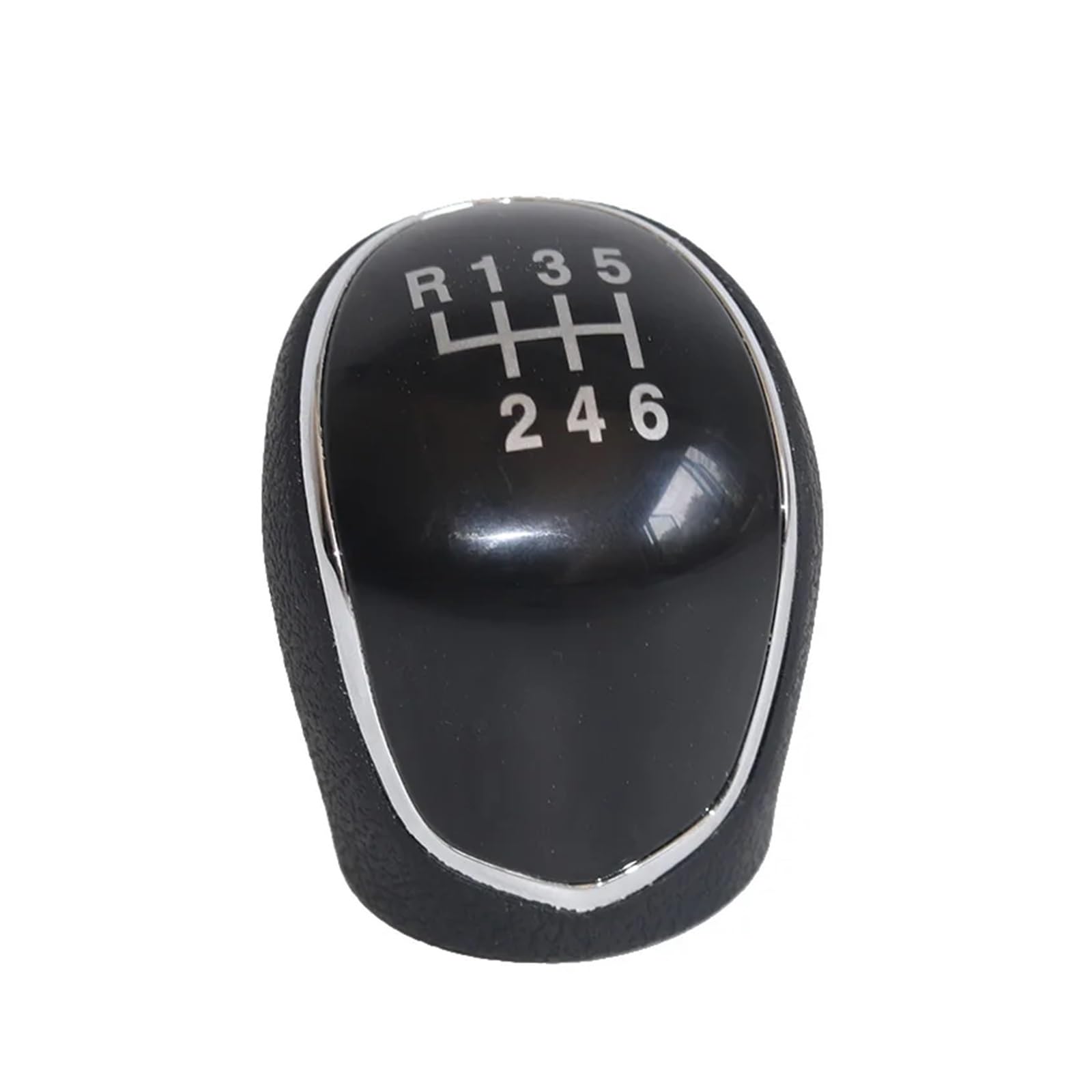 Wphlyz Black Head Change Lever Knob For Hyundai For Ix35 2012-2016 Manual Gear Selector Car Change Shift Knob Lever Gearbox Shifter(Black)