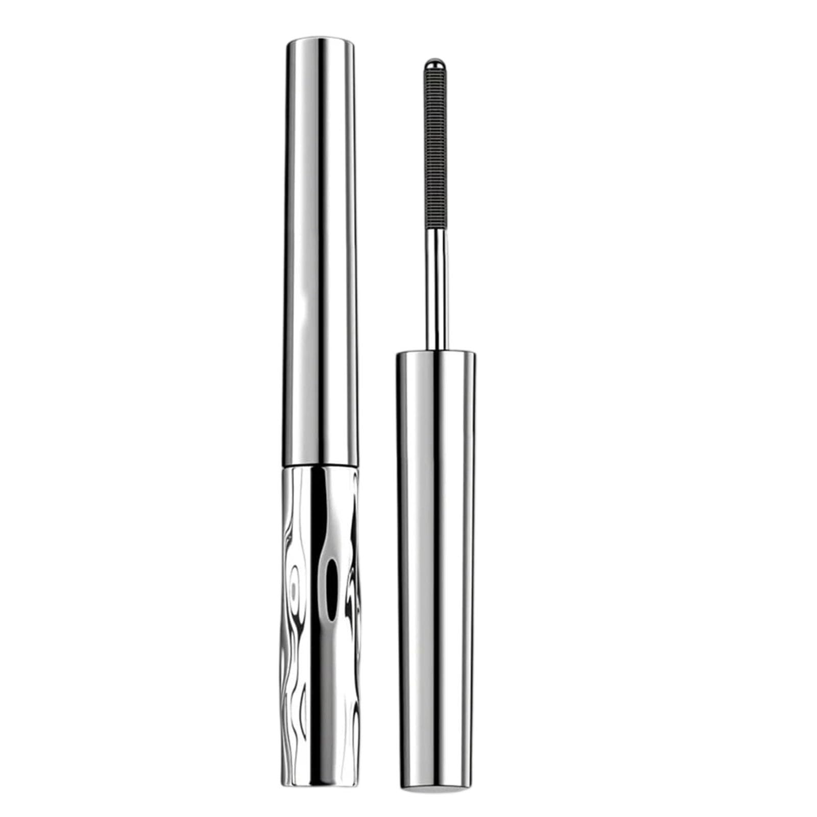 Ironeye Mascara, Borstenlose Metallbürste für Natürliche Wimpern, Volumen & Länge, 3D-Curling Effekt, Wasserdicht und Lang anhaltend, Schwung ohne Klumpen