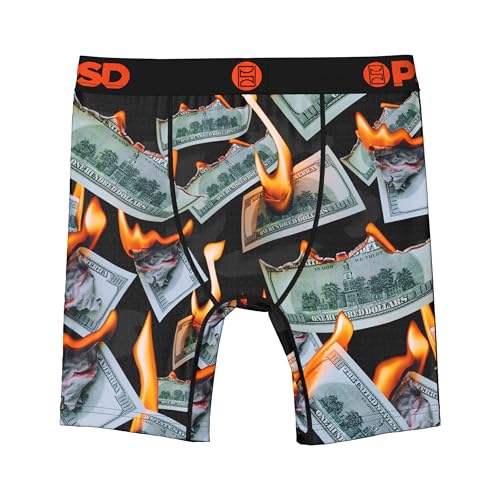 Image of PSD Underwear Youth Boys Boxer Brief - Various Print Comfortable Active Underwear for Boys, Kids Boys Underwear Packs