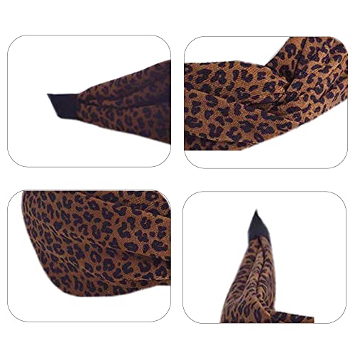 Wide Headband for Women Knotted Hairband Fabric Hairband, Hoops Twist Headbands Hair Accessories For Girls (CWidBaowen2) - Image 4