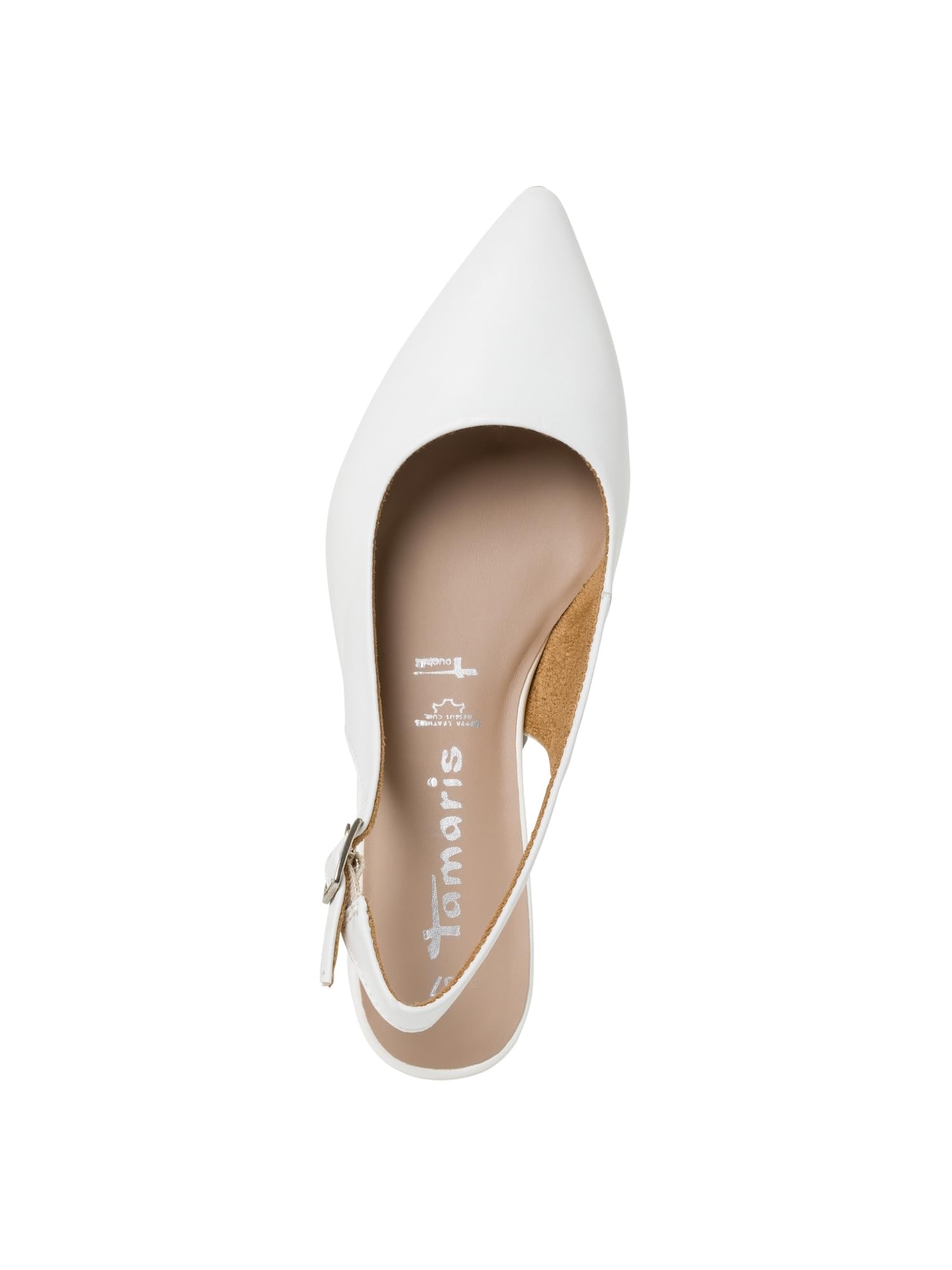 Tamaris Damen Sling Pump mit Blockabsatz Leder – Bild 3