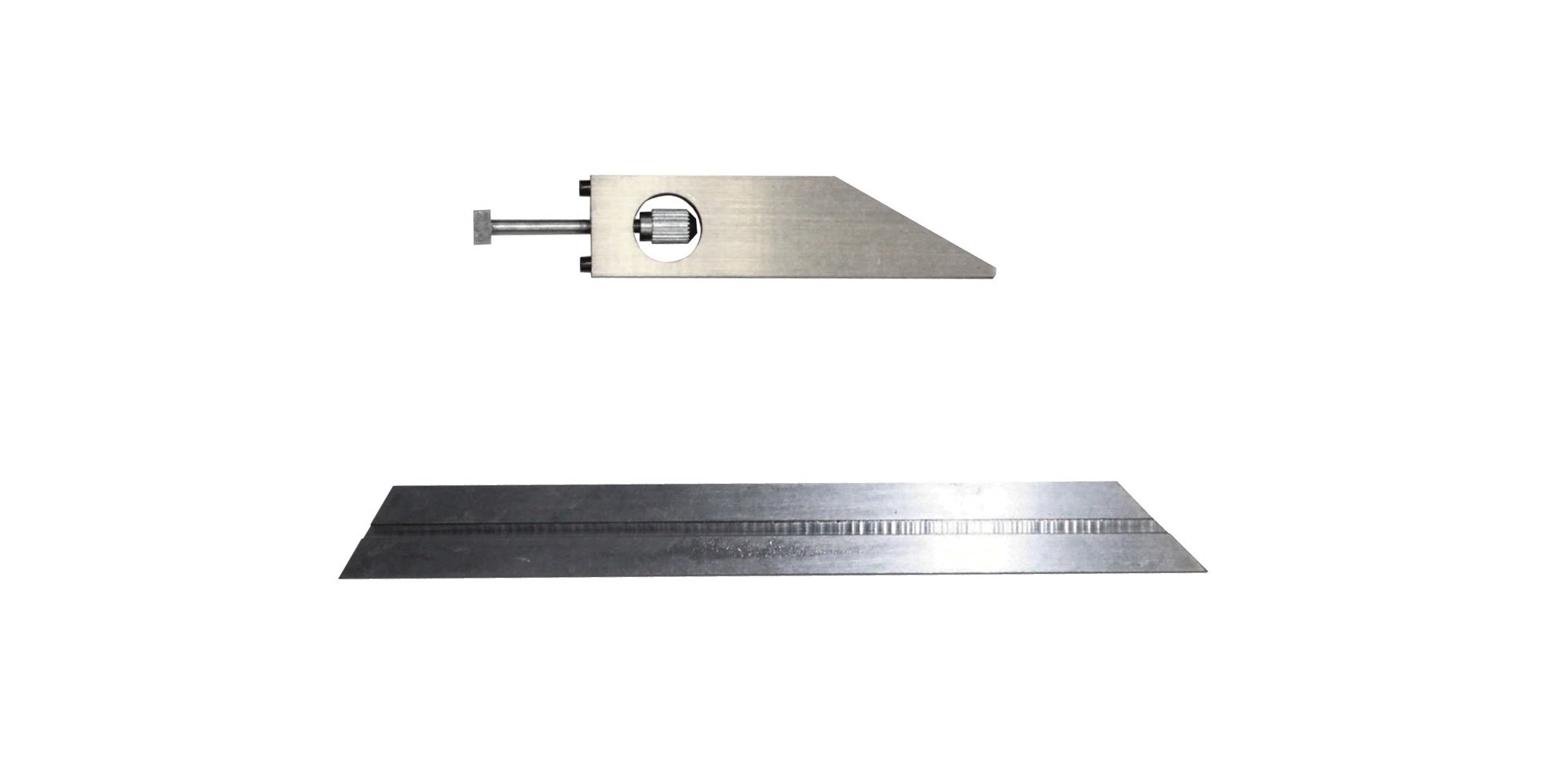 TOP uniwersalny kątomierz 4 x 90° z lupą (szyny 150/200/300 mm)