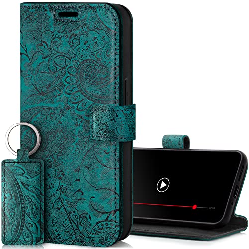 SURAZO Étui de protection en cuir pour Xiaomi Redmi Note 12 Pro Plus 5G...