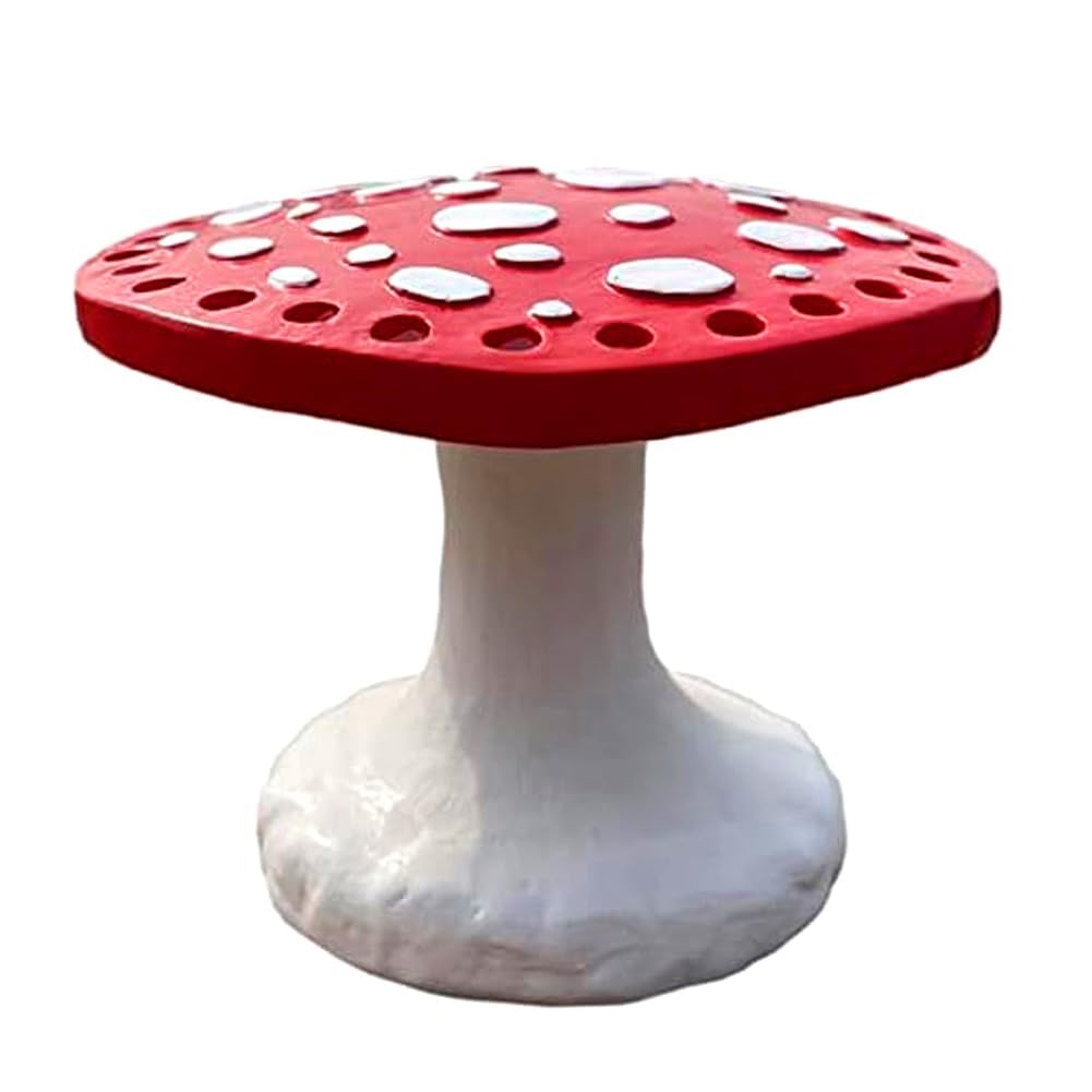 CTRLZS Mushroom Earrings Storage Shelf Jewelry Display Stand Cute Resin Ring Pendant Jewelry Holder