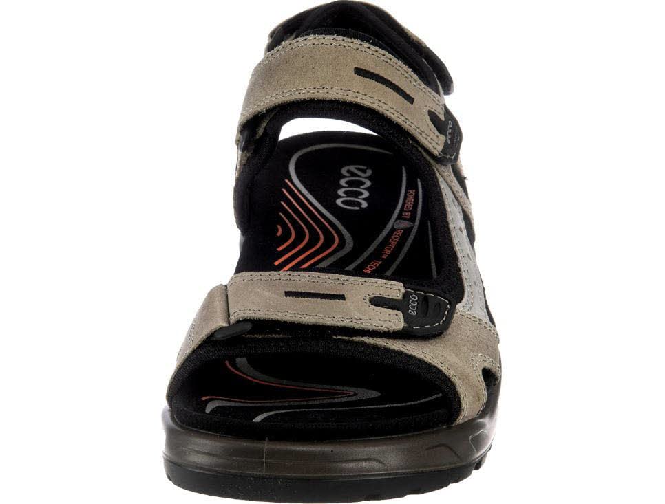 Image of ECCO Men's Yucatan Sandal,Tarmac /Moon Rock,45 M EU (US Men's 11-11.5 M)